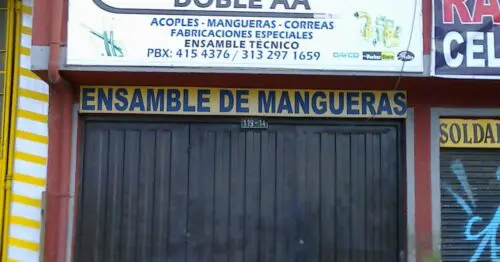 MANGUERAS Y CORREAS DOBLE AA MANGUERAS Y CORREAS DOBLE AA